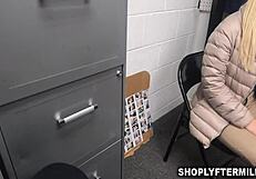 i'm slimthick vic, licking and blowing in the office for rusty