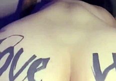 Amateur college girl with glasses gets it hard in doggy style