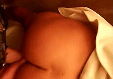 Steamy bath time leads to hot sex in the bathroom and they get caught in the act