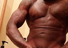 Hairy black cock worship and domination with Johnsson