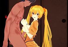 sexy hatsune miku halloween creampie hentai!