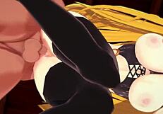 sexy hatsune miku halloween creampie hentai!