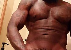 Hairy black cock worship and domination with Johnsson