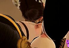 Chun-Li and Yor uncover intense climax points after battle