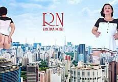 Wow! Giant Lady Without Panties Struts Through City Like King Kong!