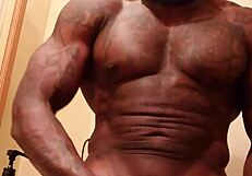 Hairy black cock worship and domination with Johnsson