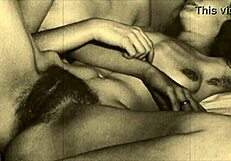 Retro Lesbian Pussy Play In Antique