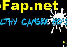 naughty blonde teen fingers her asshole on cam