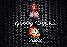 Granny Carmen’s Missionary Ride—Can You Handle Her Orgasm?