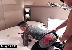 yo, check these handsome asian amateur gays banging bareback with style