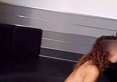 French skinny girl intensely fucks fat Mexican guy and gives amazing blowjob