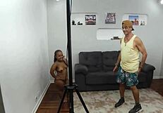 A An�zinha Rabuda in Suruba and Backstage Action