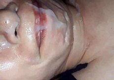 Asian girlfriend suffers through intense anal sex and cumshots