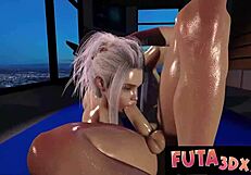 Futa3dx - Guy Gets Fucked Hard By Big Dicked Futa