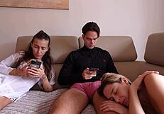 Cheating with Stepsister While Girlfriend Rests