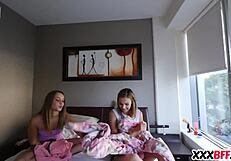 at the party, best friends shared a hot fuck