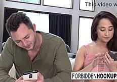 Step-siblings have their first sexual experience