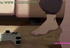 The last game of a gamer: an uncut parody in 3D adult animation