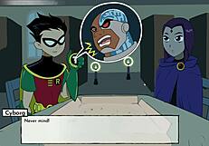 Raven goes on a date in the 18titans anime series