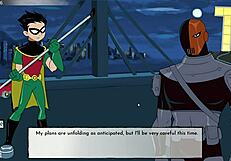 Raven goes on a date in the 18titans anime series