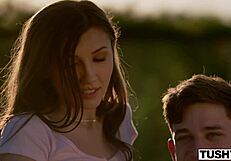 Insatiable Influencer Maya DPed by Roommates! Watch Her Take It Hard!