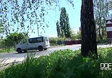 i enjoy a pov blowjob outdoors with alexis cherry