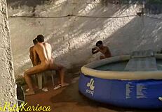 Intense orgy among friends davi lobo and styflerdonatto.