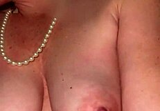 Topless wife Betty in hot scenes on top