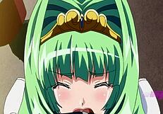Japanese princess submits to her desires in this anime porn