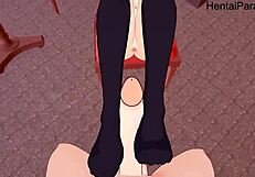 Bondage and discipline with Asa Mitaka in anime porn