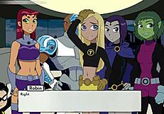 Raven goes on a date in the 18titans anime series