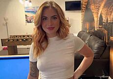 Friend's Girlfriend Swallows My Cum Secretly