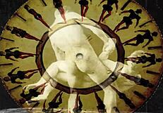 Sprawdź tę vintage ilustrację kreskówkową z antycznych czasów, pełną retro detali i starego uroku