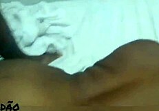 latina preta enjoys big natural tits on dick