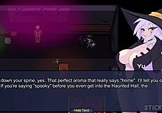 Babe with silver hair feels intense pleasure in anime cosplay hentai sex game at spunkstock festival