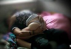 Amateur video of a hot scene with a small European girl and her classmate during the COVID-19 pandemic