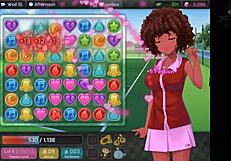 Uncensored Huniepop Babe Seduces Milf in Anime Hentai!