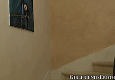 India Summer grinds pussy with girlfriend