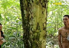 Dotado Fucks Safado Bareback in Woods, Intense POV