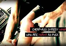 cute petite 18+ slut blows big cock bent over fingering