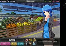 Uncensored Huniepop Babe Seduces Milf in Anime Hentai!