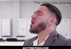 anytimeteen 18+ - freeuse teens interracial activity while working - penelope kay charley hart peter green nicky rebel