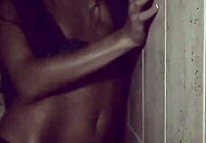 Fashion Models Undress in Sexy Striptease Dance, Revealing Nude Bodies.