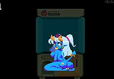 Check out the huge sextoy for the big monster girl.