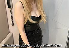 Russian amateur stepsister gets fucked on New Year's Eve