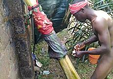 World's Strongest Big Dick Dominates Young Slut On Stage