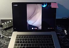 spanish bbw milf leyva hot fucks a fan on webcam in a casual encounter