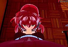 Rias Gremory begs for sex in HS DxD NTR madness