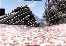 elvira explores erotic scriptures with candlecombs in outdoor scene