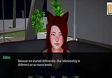 Chatting about my new family episode 140 with teen 18+ characters in anime style.